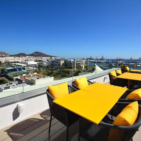 Apartment Deluxe Twin/bb, Wifi, A La 500m De Playa Las Canteras