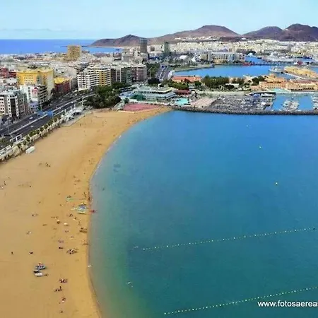 Deluxe Twin/bb, Wifi, A La 500m De Playa Las Canteras Las Palmas de Gran Canaria